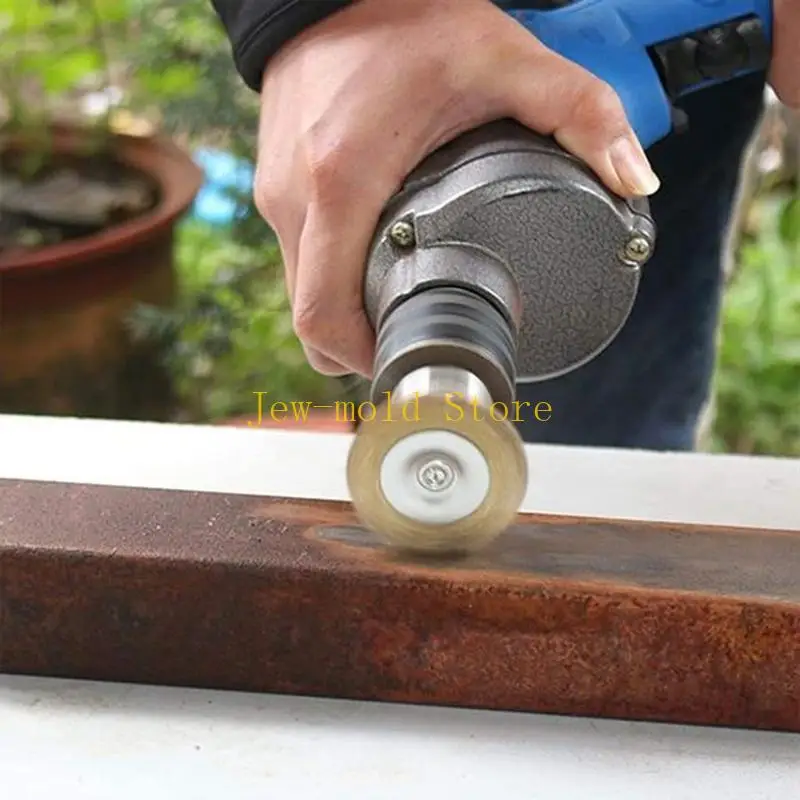 

C71B 36x Wire Wheel Brush Brass Wire Wheel Brush for Drill Wire Cup Brush 3mm Handle