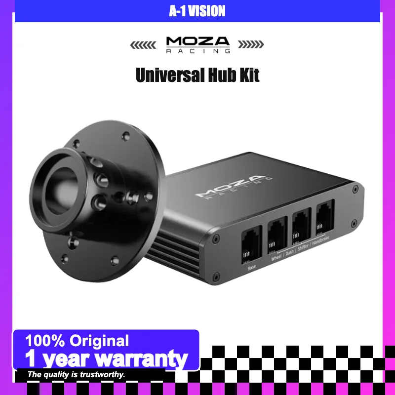 MOZA Universal Hub Kit Features an All-Metal Design with