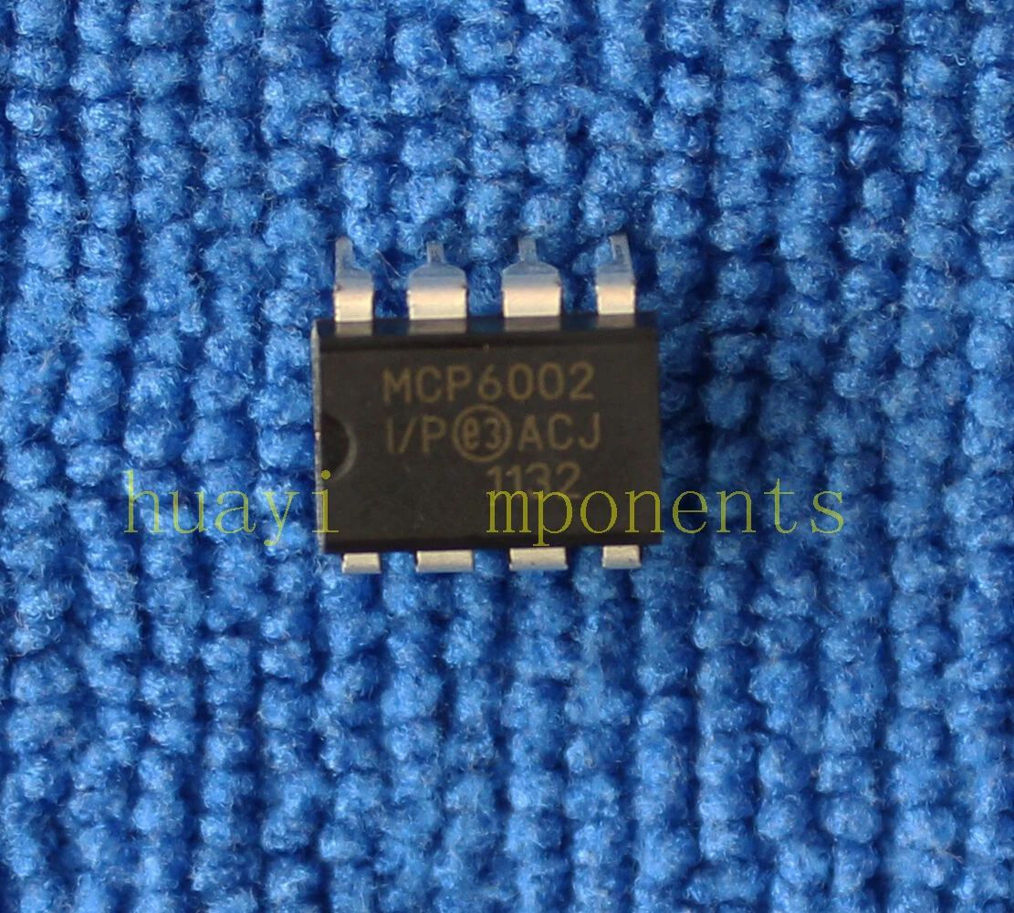 1PCS MCP6002-I/P MCP6002 DIP-8 In Stock