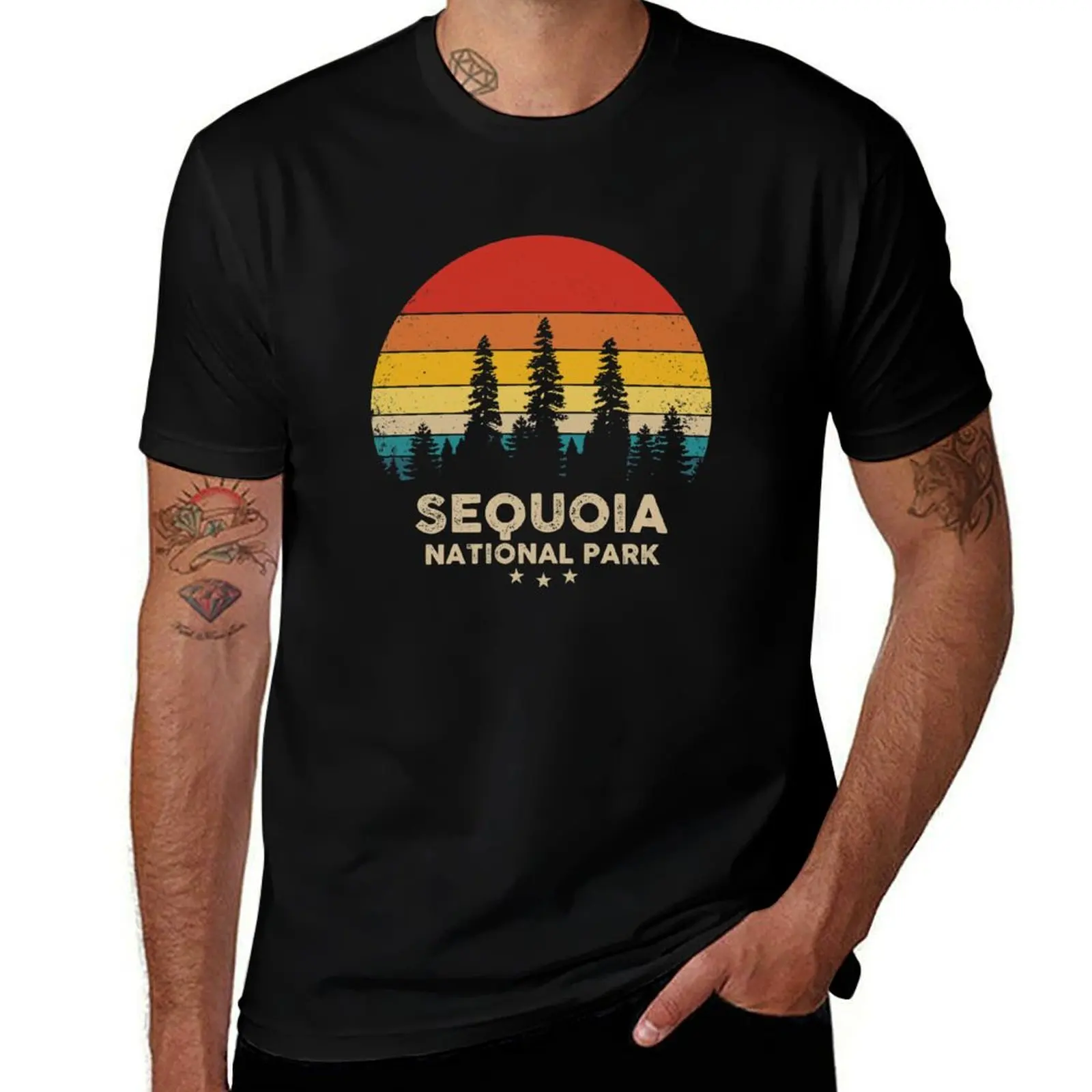 Sequoia National Park T-Shirt heavyweights anime tshirt boys whites men clothing