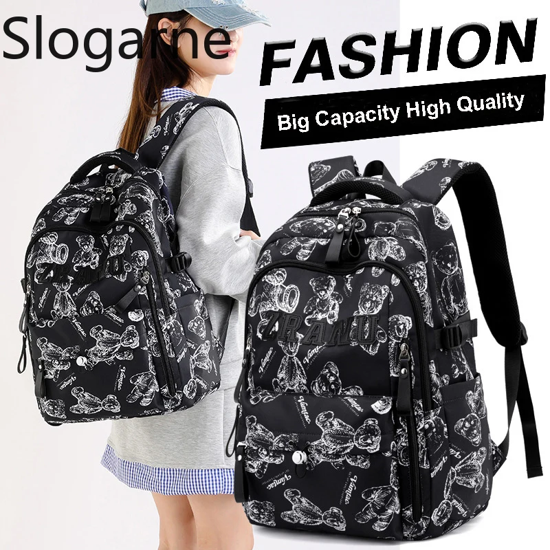 ZIRANYU Brand New Backpacks Children School Bags for Girls Kids Middle School Schoolbag Large Capacity Knapsack Boys Bookbags