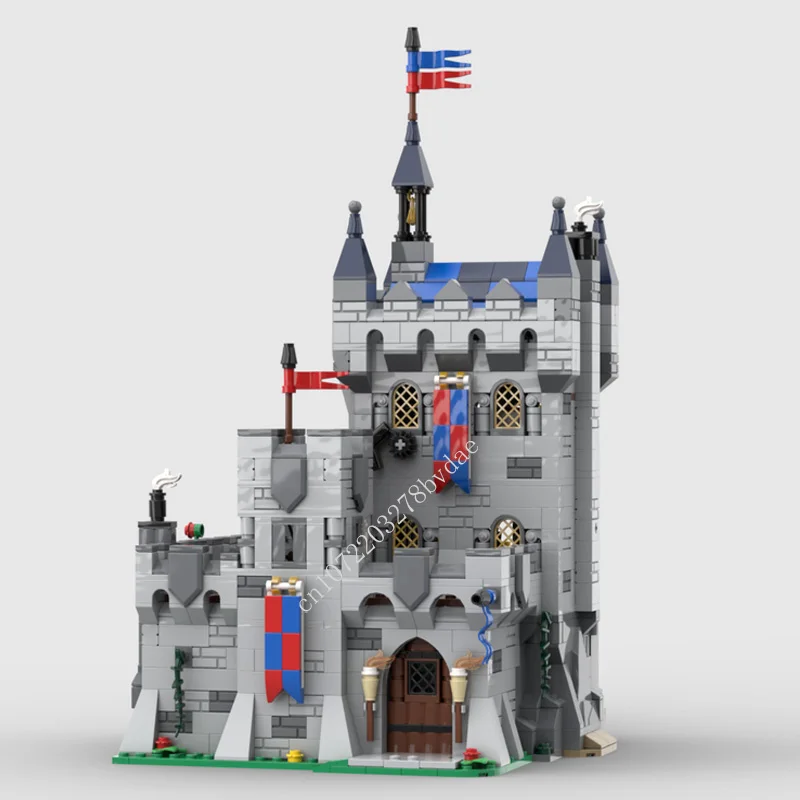 1467 PCS MOC Medieval Castle Building Blocks Model Impenetrable Dungeon Bricks DIY Assembly Sets Toys For Child Holiday Gifts