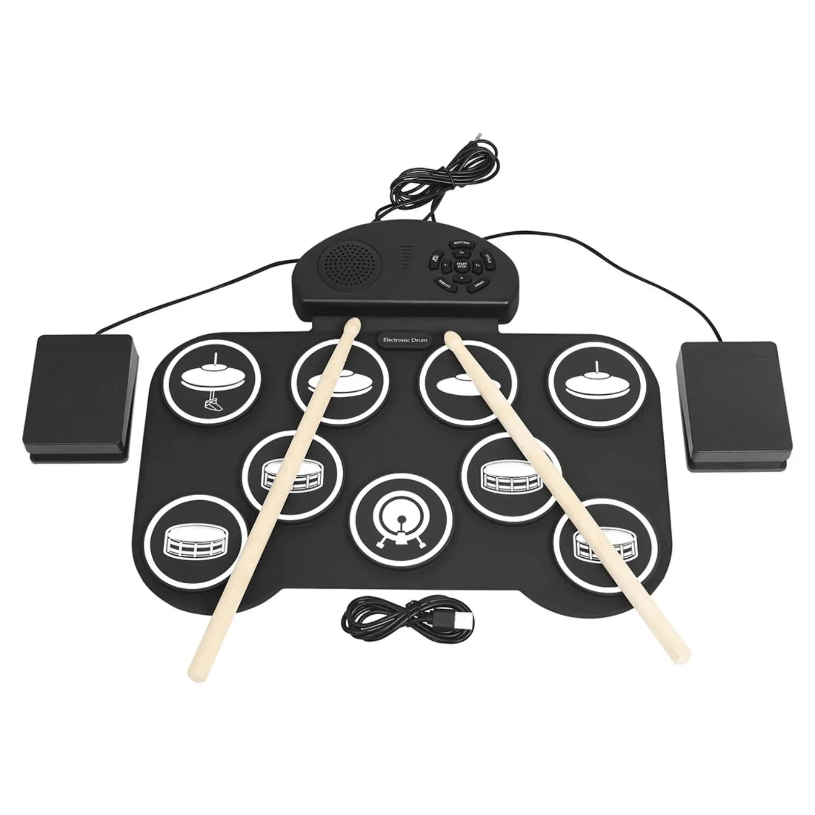 foldable-drum-practice-pad-electric-percussion-kit-with-5-drum-and-4-cymbal-triggers-for-adult-portable-drummers
