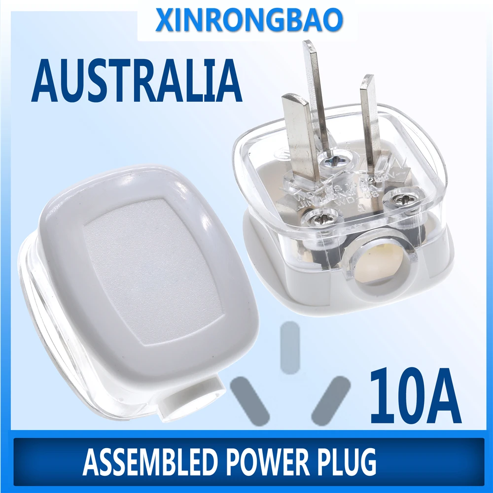 Australia AU przejściówka Adapter CN chiny elektryczny kabel zasilający wtyczka przewodu przedłużacz złącze dla australijskiej nowej zelandii 10