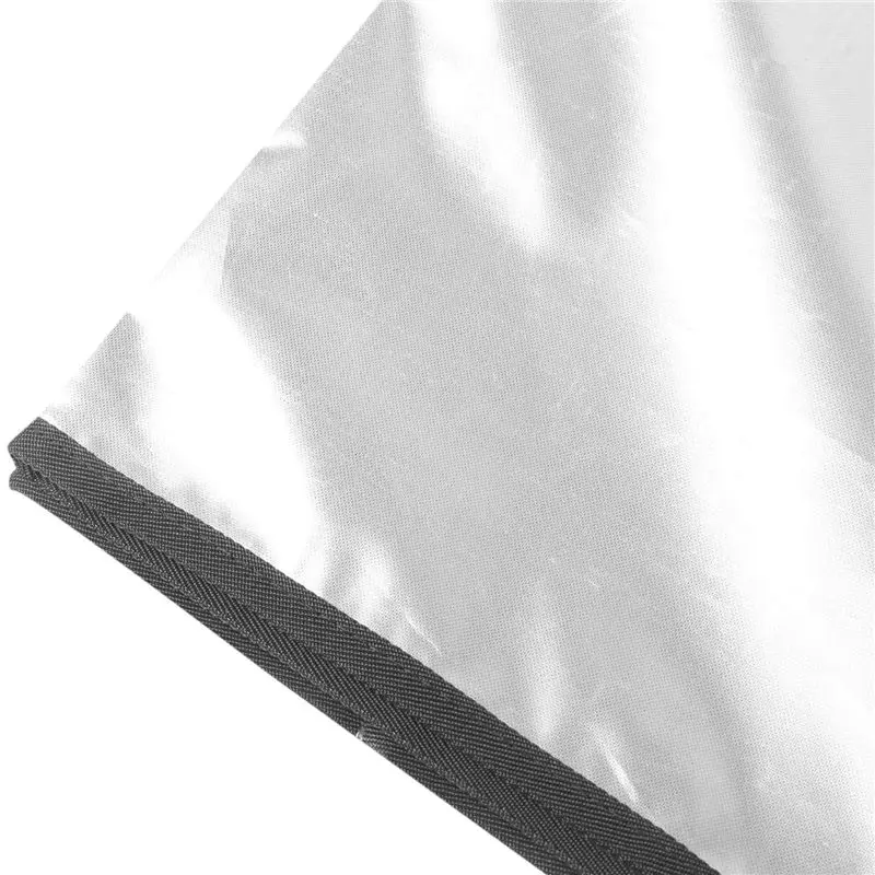B48B-Drum Set Cover - Premium Black Waterproof 420D Oxford Fabric With Silver Coating - Anti UV-Rays Protects From The Sun