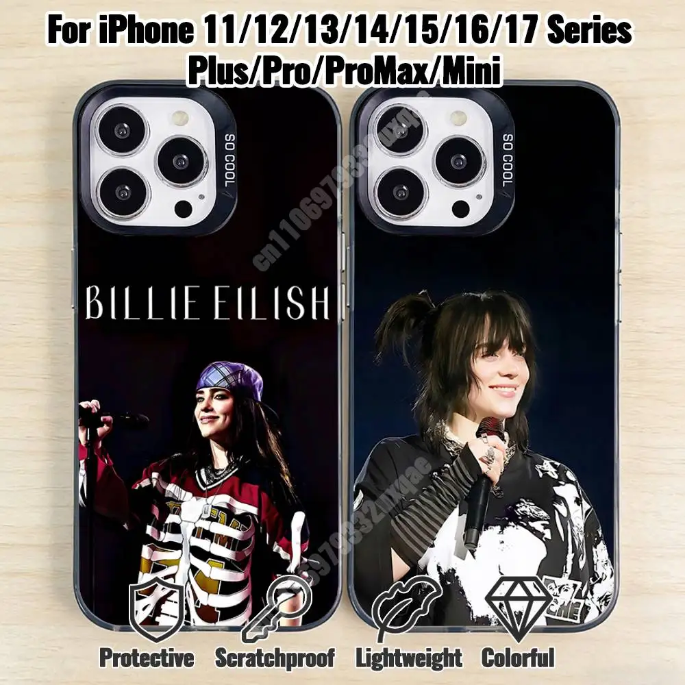 

B-Billie Eilish-S Hit Me Hard and Soft Phone Case for iPhone 17 16 15 Max Mini 14 13 Pro Plus 12 11 X XS Air IMD Cover