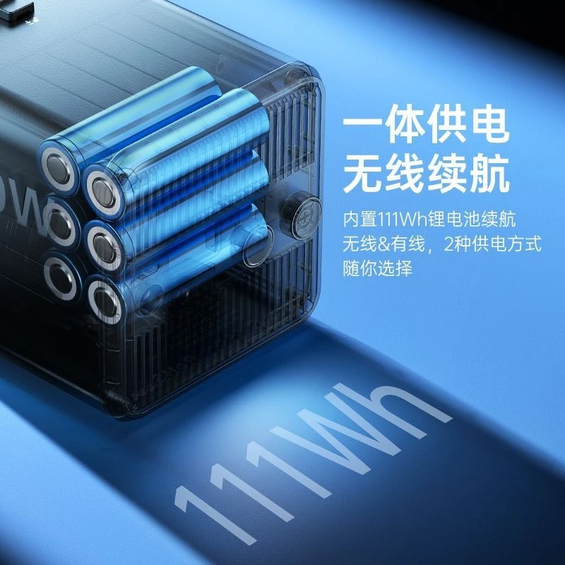 Een lampmaster 100WCOB invullicht live fotografie krachtige draagbare ingebouwde batterij