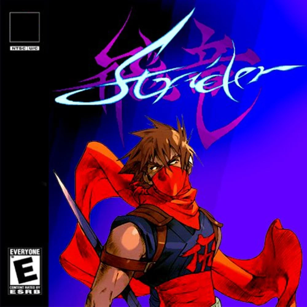 

PS1 Strider 1 With Manual Disc Copy Game Unlock Console Station1 Retro Optical Driver Video Game Parts