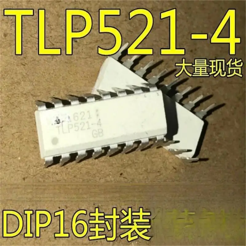 50PCS  TLP521-4 Original imported optocoupler direct insertion DIP16 four channel optocoupler quality assurance