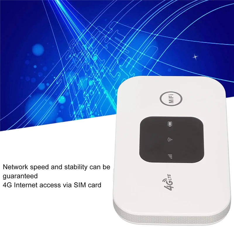 

Портативная интернет-точка доступа 4G Lte, беспроводной Wi-Fi-маршрутизатор, поддержка пользователей от 8 до 10, беспроводной маршрутизатор 4G для дома, офиса-горячей