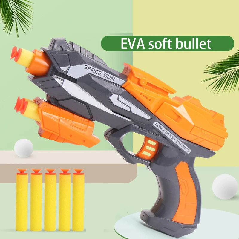 Outdoor Toys Guns Soft Bullets Auto Reset Electric Shooting Target Accessories Kids Sound Light Shooting Electronic Scoring Game