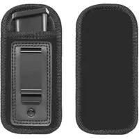 Nylon Magazine Pouch Holster Pistol 9mm Concealed Carry Mag Case with Clip Glock 19 21 92 Handgun Mag Pouch