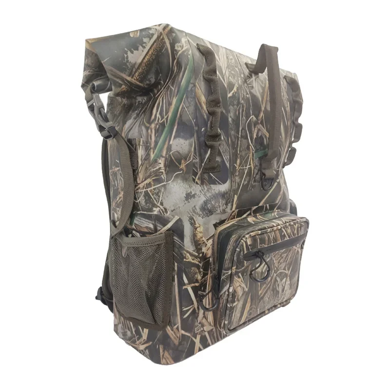 Hiking Outdoor Camping Tactical PVC Camouflage Camo Waterfowl Duck Hunting Gear Refuge Shell Duffle Blind Bags