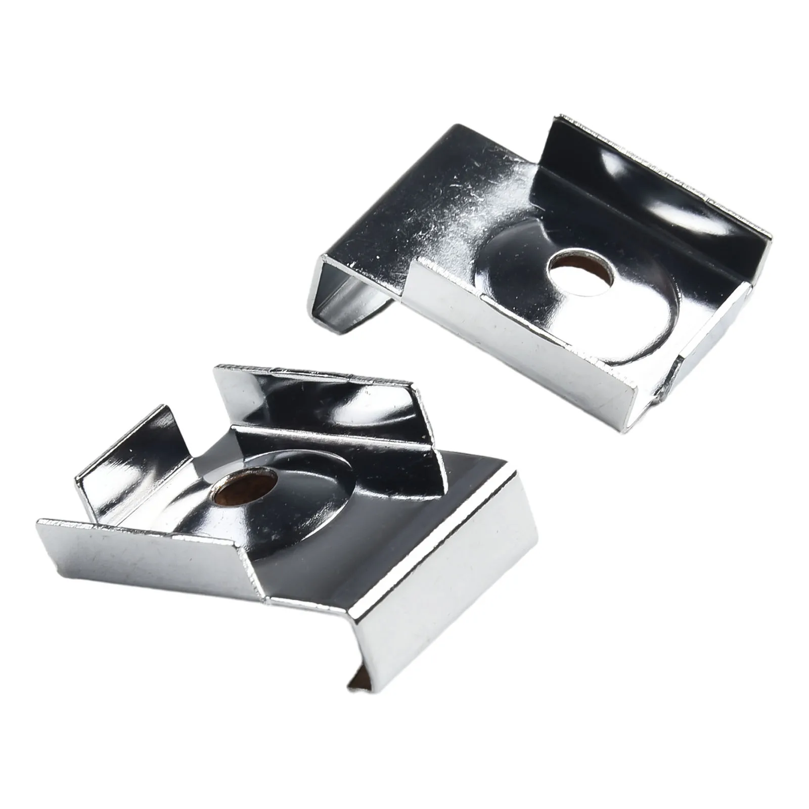 4pcs Glass clamp Glass Clamp Fixing Frameless Zinc Alloy Mirror Rustproof Adjustable Tools Set Bathroom Wall Convenient