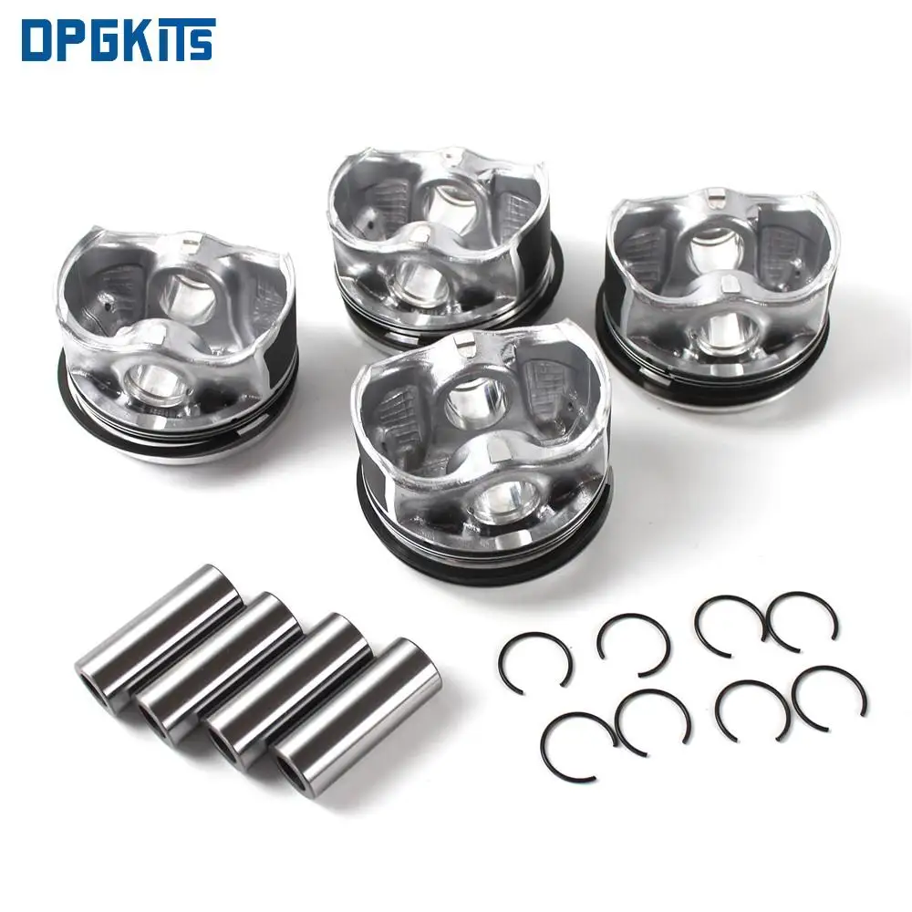 06H107065AM 06H107099AM 06H107065BF EA888 Pistons & Rings 82.5mm STD For VW GTI Passat Tiguan Audi A3 2.0TSI