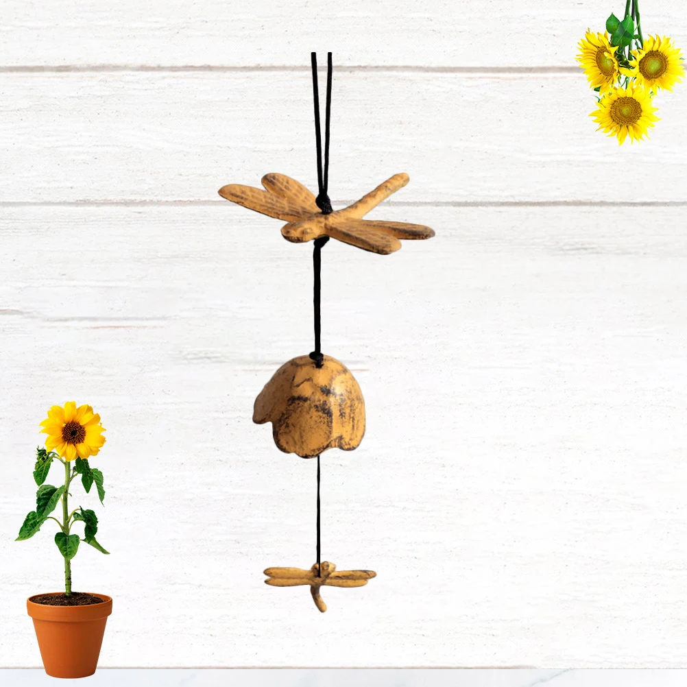 

Household Metal Dragonfly Wind Chime Chimes for outside Exquisite Hanging Pendant