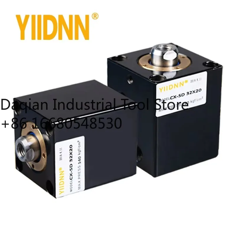 e3aCX Series Adjustable Small Thin Hydraulic Cylinder Double-acting B Compact Short Stroke New Condition with Piston Structu