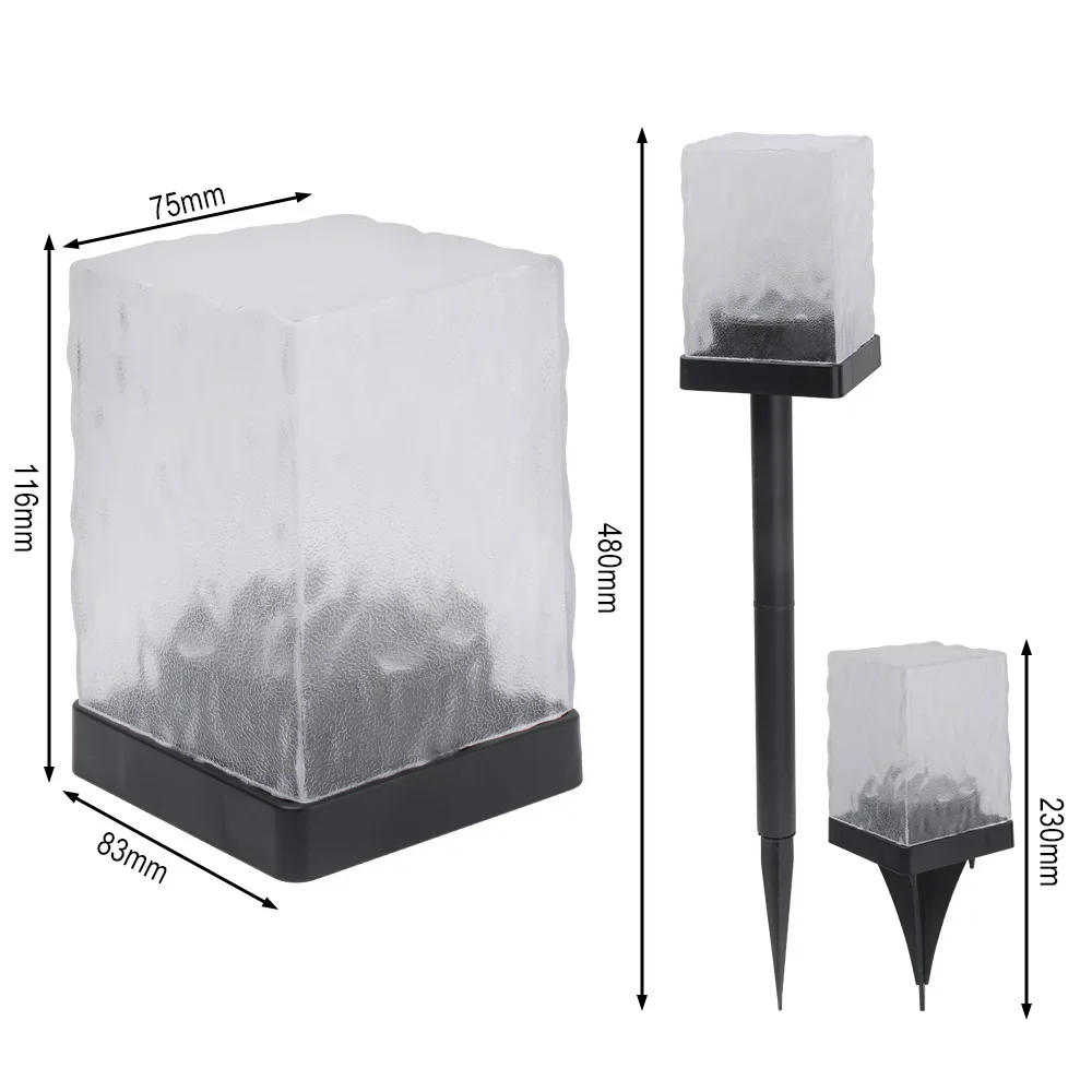 RGB LED المسارات الشمسية مصباح متعدد الألوان ضوء ذكي التحكم أضواء الاستشعار حفلة مصباح لتهيئة الجو لباحات الحديقة