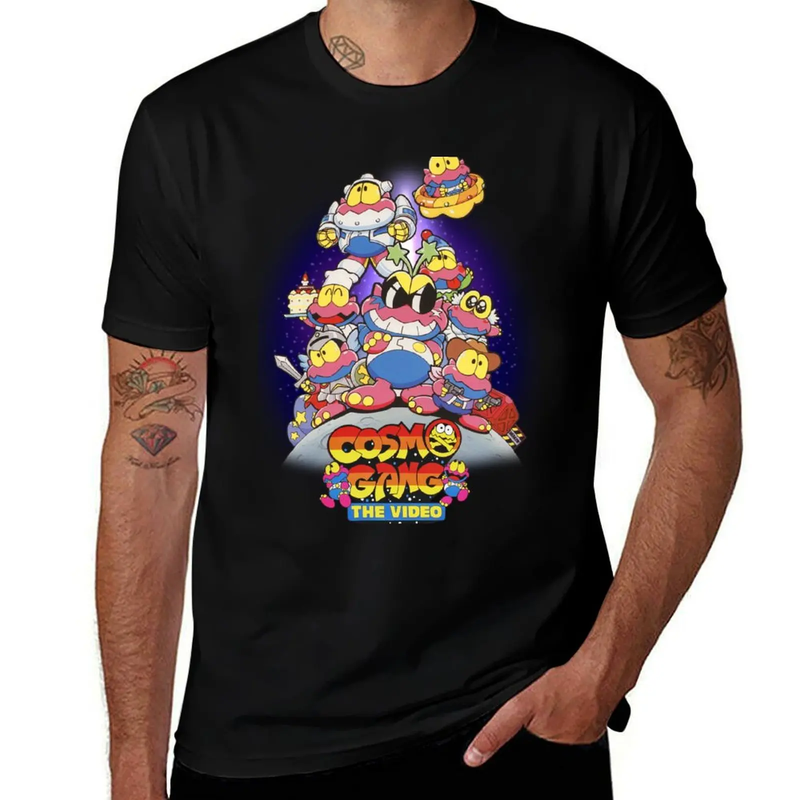 

Cosmo Gang: The Video T-Shirt anime tshirt topping sweat cute clothes mens t shirts pack