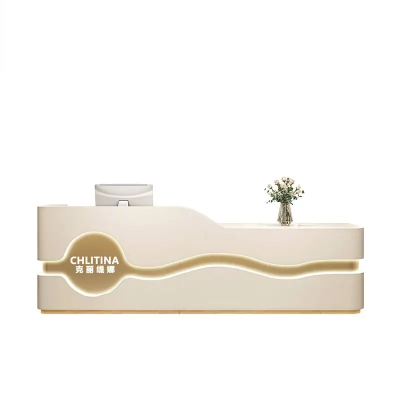 Beauty salon Bar Baking paint Clothing store Dance Front desk Clinic Medical beauty reception salon reception desk office table