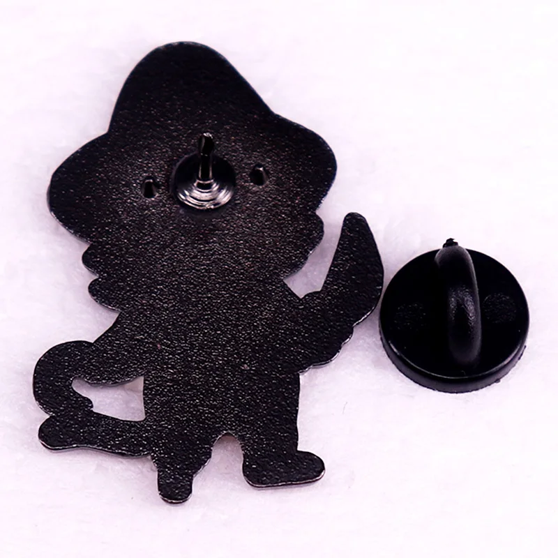 Cute Cartoon Pirate Cat Badge Brave Kitty Enamel Pin Brooch Jewelry