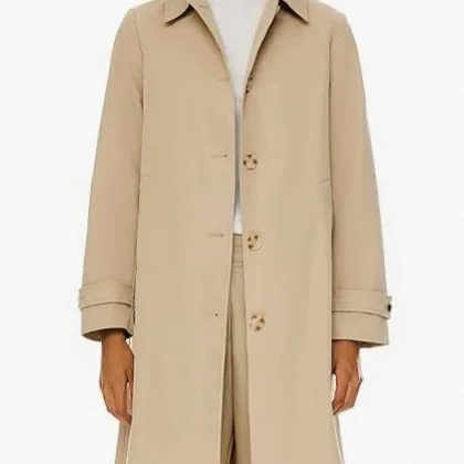 Women's Autumn And Winter Coats2026  Explosion, Korean Women, Single-breasted, Medium And Long, Classic Lapel, Windproo