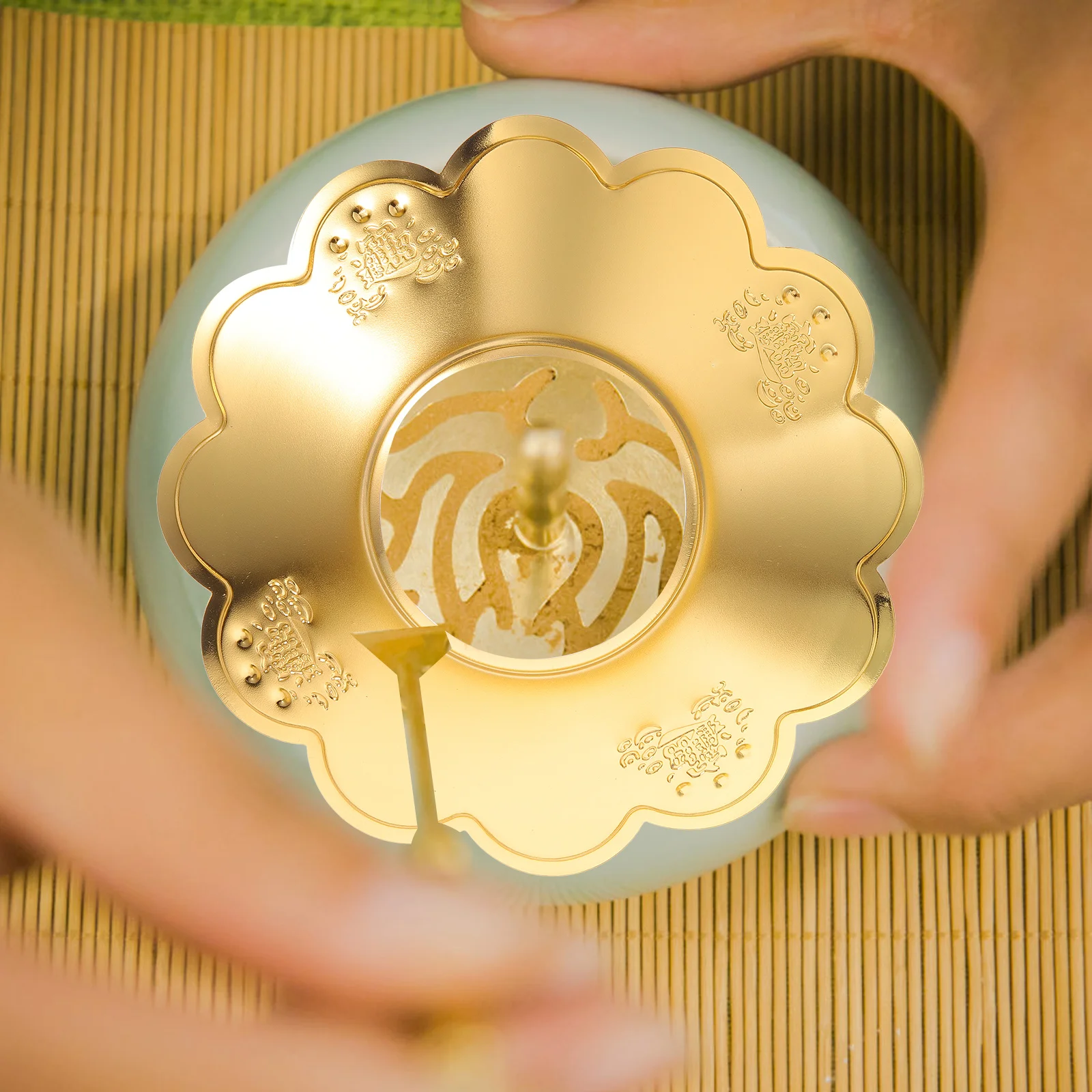 

Metal Incense Burner Holder For Censer Decorative Rack Accessories Zinc Alloy Portable Sturdy Simple Design