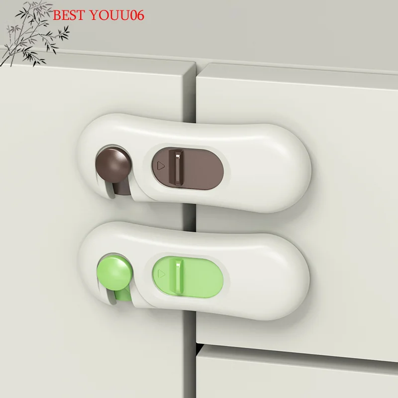 

Горячая новинка: 1 шт. Замок-фиксатор для домашнего холодильника/морозильной камеры, защитный замок для шкафов от детей, для безопасности малышей