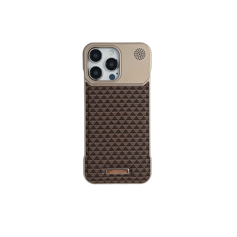 

PU Leather Magnetic Magsafe Aromatherapy Phone Case For iPhone 11 12 13 14 15 16 Pro Max Plus Wireless Charging Borderless Cover