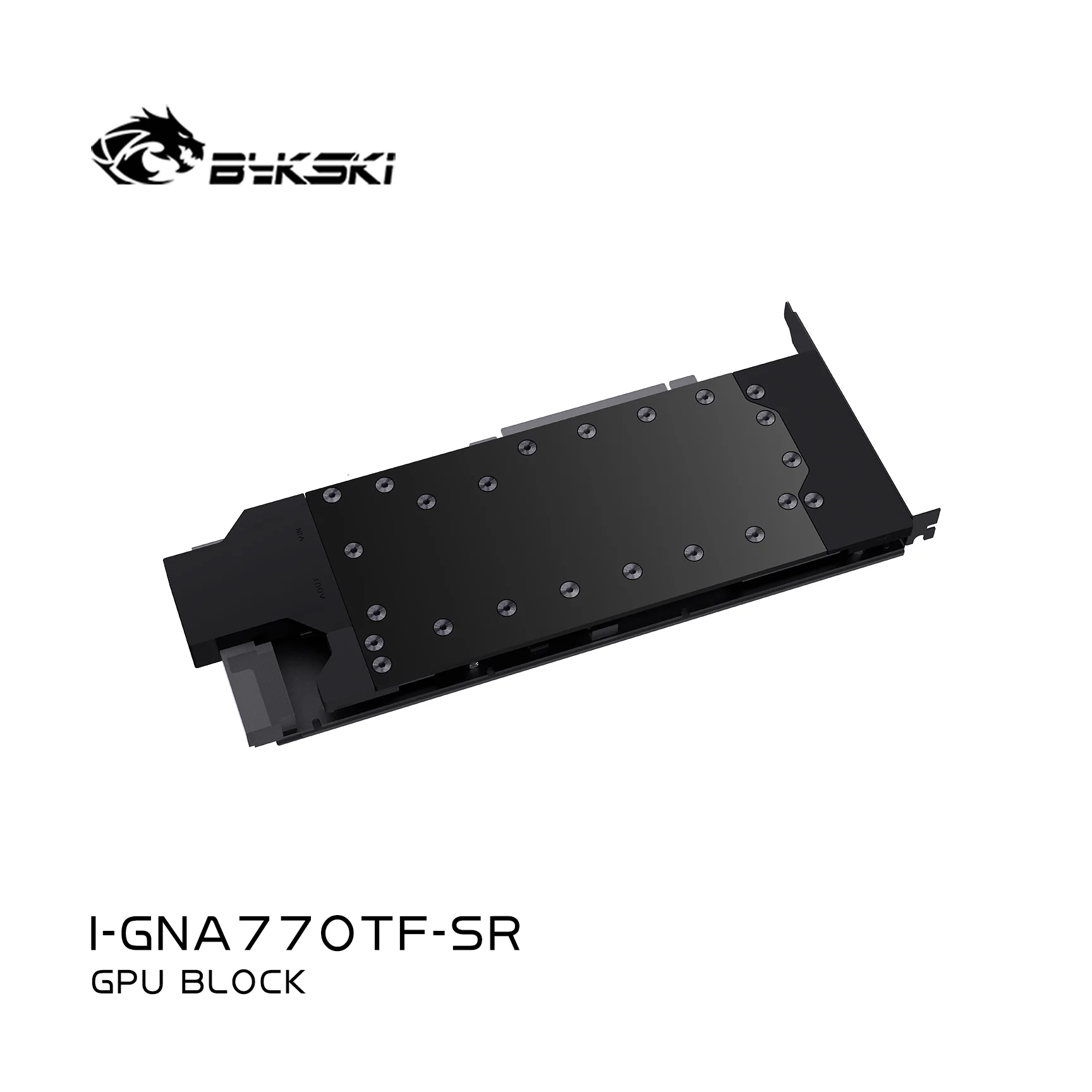 Bykski Water Block Serve For GUNNIR Intel Arc A770 16G Graphics Card Cooling Cooler,Metal Edition With Backplate,I-GNA700TF-SR