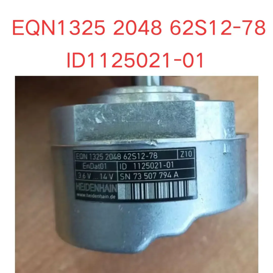 

Second-hand EQN1325 2048 62S12-78 Encoder ID1125021-01 test OK