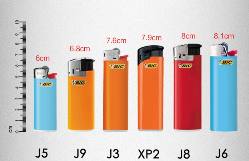 Personality Colour Metal Durable Reusable Alloy Case Explosion-Proof Gas Lighter Protect Box Outside Armor Cover For BIC J5