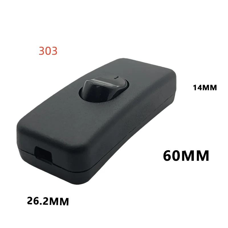 1-10 Uds. Interruptor tipo barco KCD-303 lámpara de noche lámpara de escritorio botón de interruptor en línea KCD1-112 conector de pieza basculante de vía intermedia