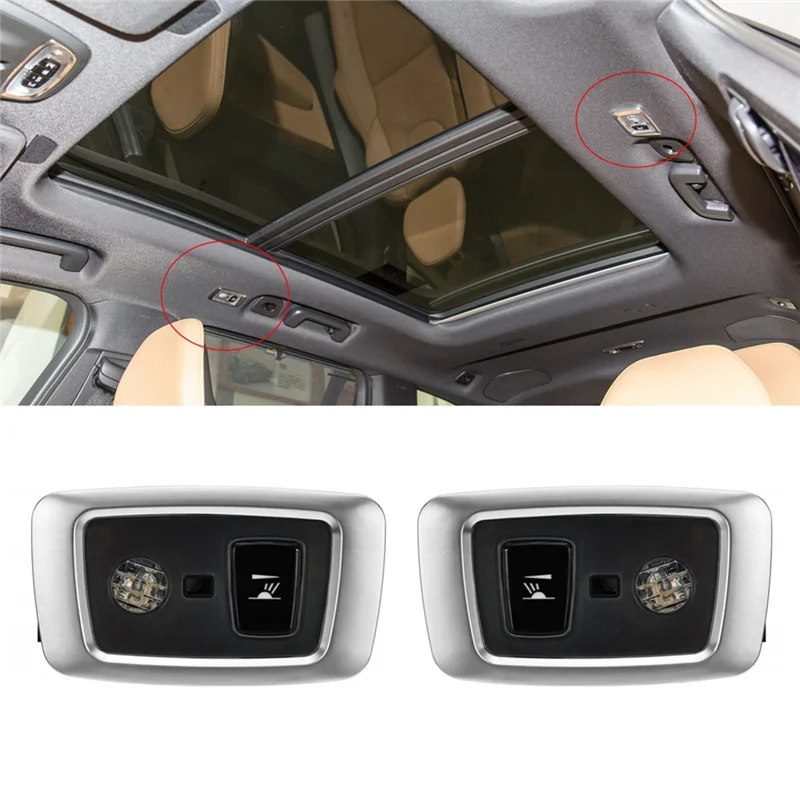 الأعلى!-قطع غيار السيارات لفولفو XC90(16-) XC60(18-) مصباح قراءة السيارة مصباح قبة 32289789 32289790 #5