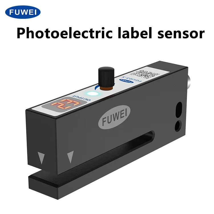 

Slot Type Photoelectric Labeling Sensor Aluminum Alloy Non-transparent Label Sensor