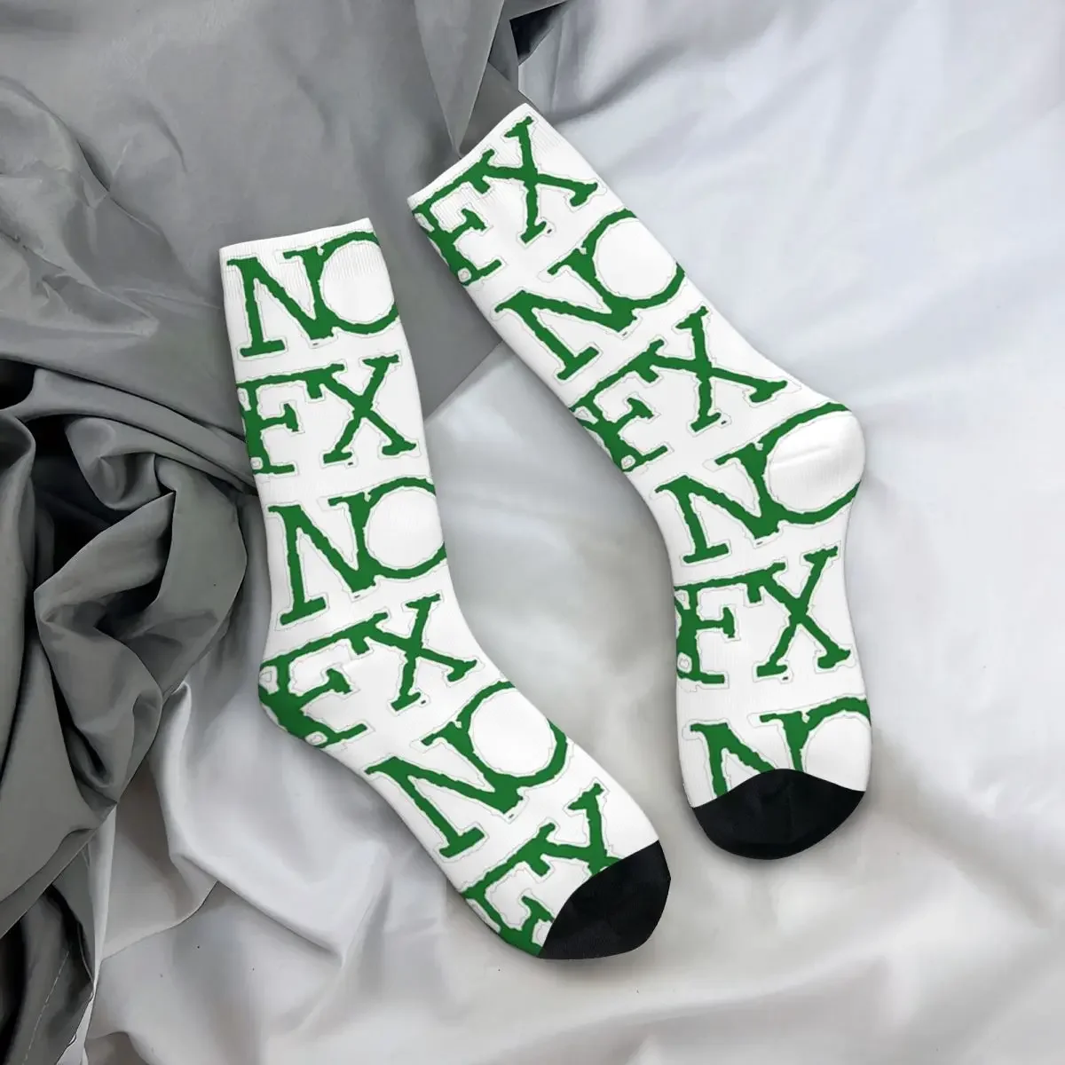 

Носки All Seasons Crew Stockings Nofx Band Final Tour Skull Socks, повседневные длинные носки для мужчин и женщин, подарки на День святого Валентина