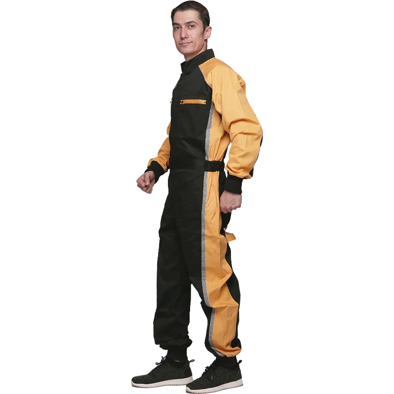 Work Wear Overalls for men Fashion Tooling Loose Cargo Overalls Long Sleeve Repairman Auto Repair Jumpsuits