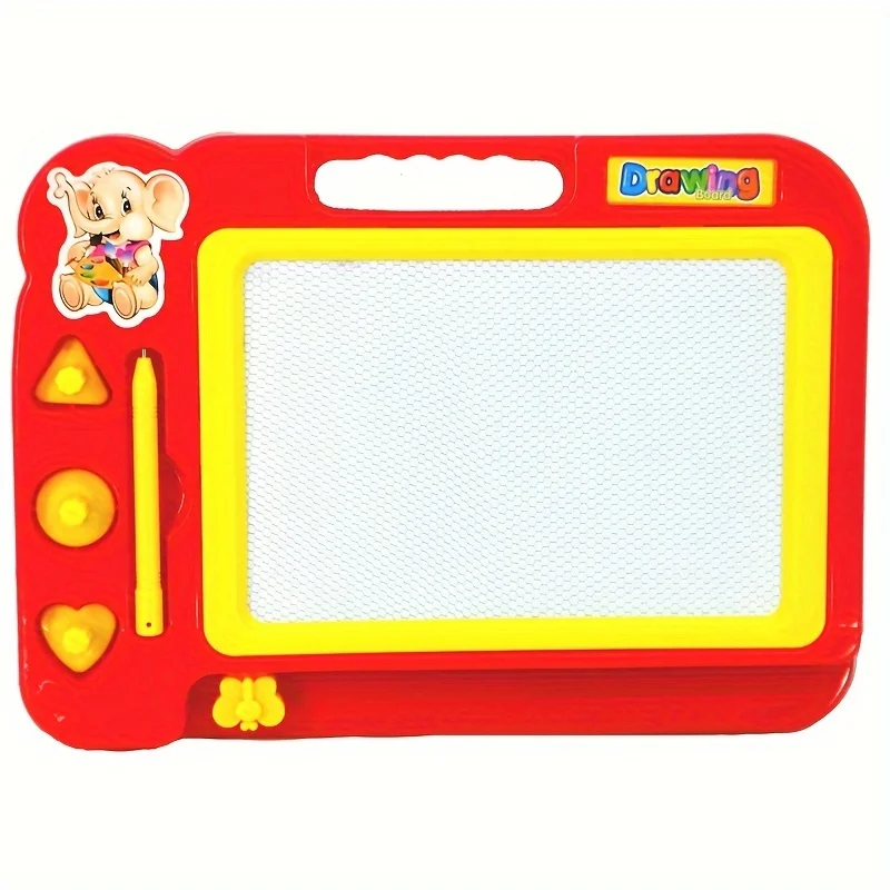 1 Drawing Board, Magnetic Black and White Writing Board, Graffiti Board, Children's Early Education Puzzle Toy Drawing Board