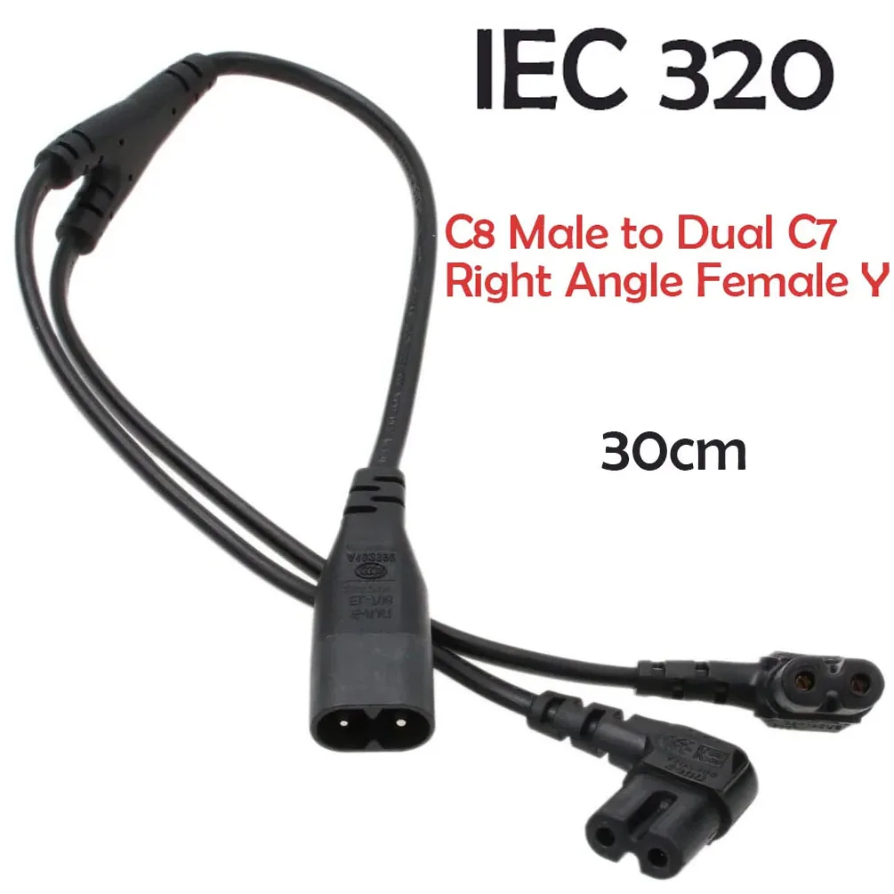 Iec C8 To Dual C7 P…