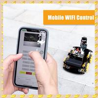 Robotic Starter Car Kit Learning And Develop Smart Automation Complete Kit Plastic With ESP32 Cam For Arduino Programming