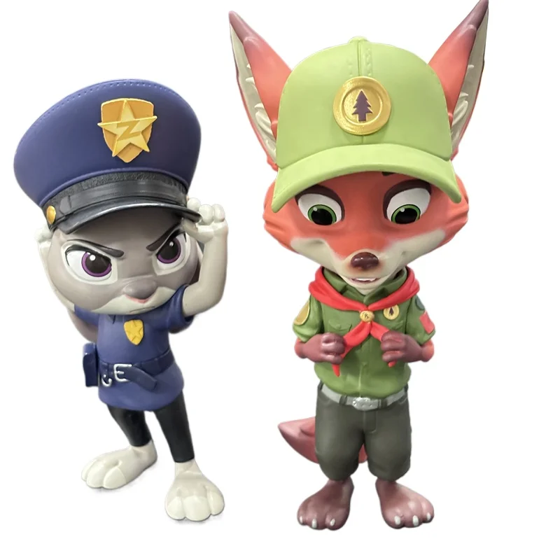 

15 см периферийные устройства для фильмов, космическая модная игрушка, сумасшедшая зоотопия, аниме-фигурка, красный шарф, маленькая кукла ручной работы, подарок на день рождения, Рождественский подарок