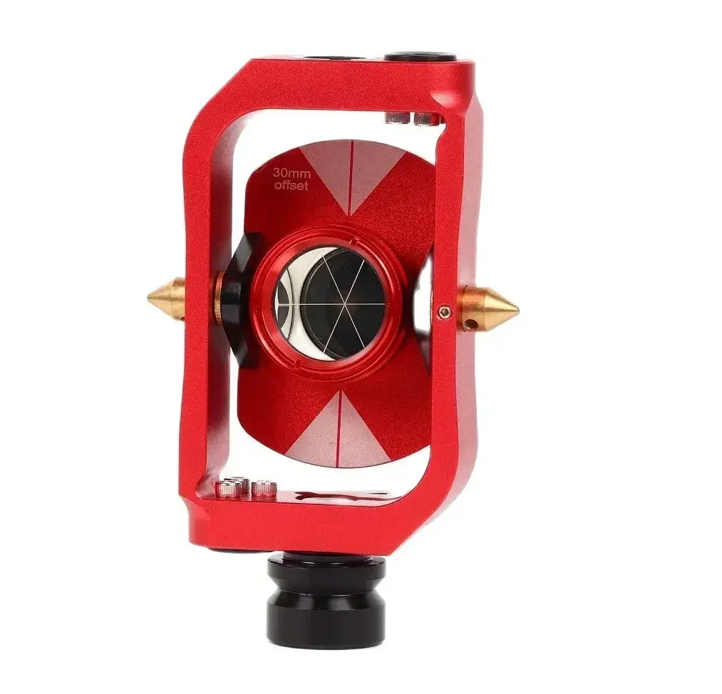 2024 Optical Survey Instrument Mini Sliding Prism System Set 25.4mm With 4 Pole Total Station SP067