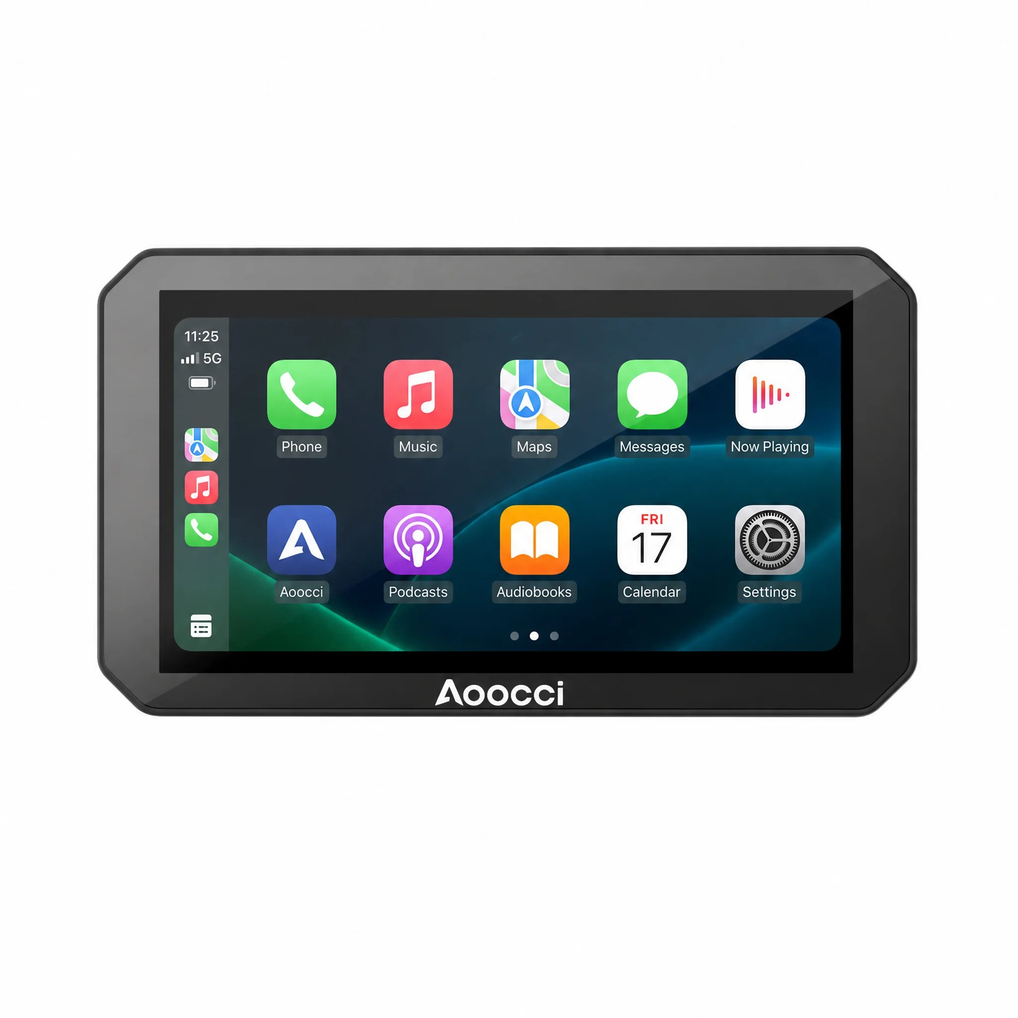 Aoocci Motorcycle DVR Dash Cam 1080P Dual Camera GPS CarPlay Android Auto WiFi Loop Recording Waterproof