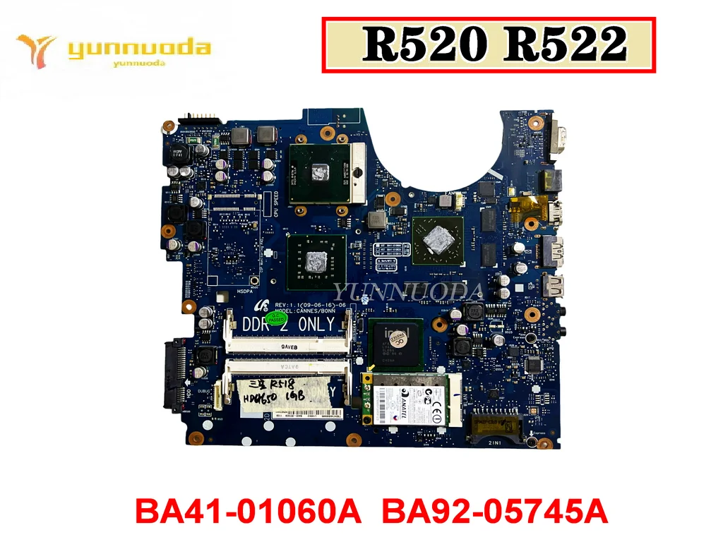 

Original For Samsung R520 R522 R620 PM45 DDR2 Laptop Motherboard BA41-01073A BA92-05665A Tested Good Free Shipping