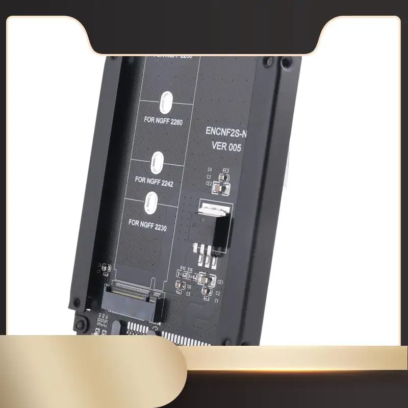 

Черный корпус CY B+M Socket 2 M.2 NGFF (SATA) SSD-адаптер на 2,5 SATA для 2230/2242/2260/2280 мм M2 SSD-N36R