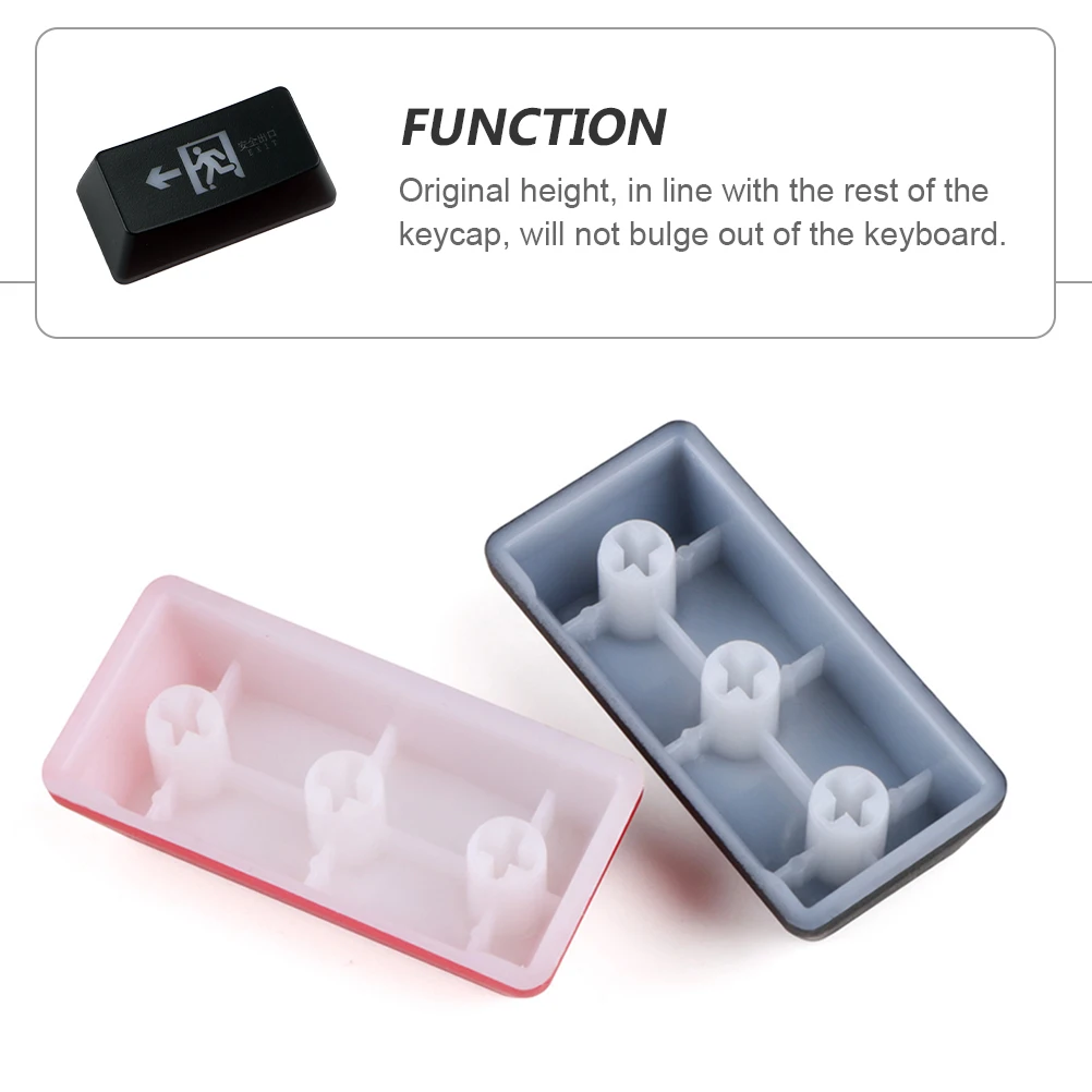 

See Through Keycap Replacement Mechanical Keyboard Transparent Keycaps Luminous Design Durable Oil-Jet Abs Gaming Keyboard