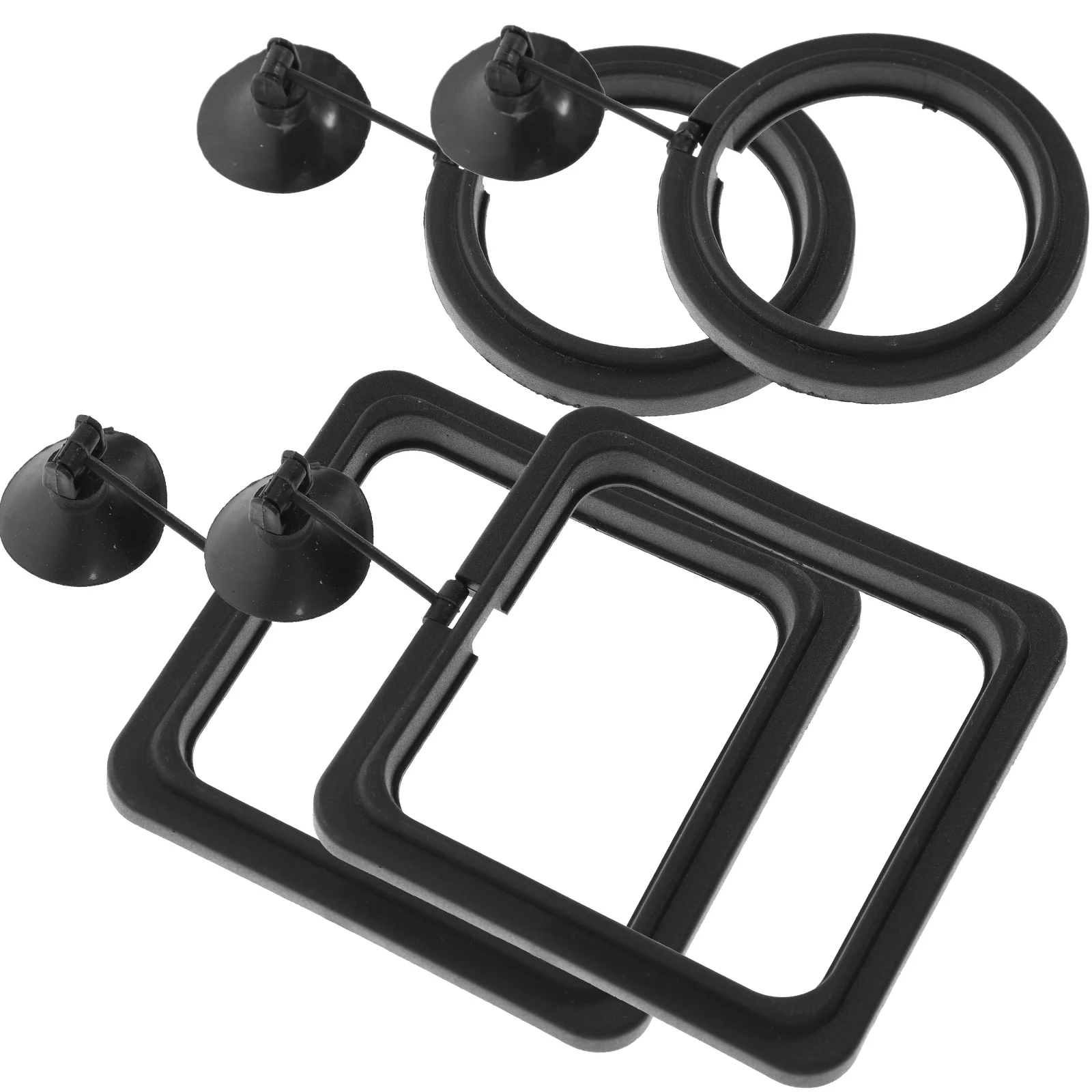 

4Pcs Fish Tank Fish Feeders Professional Feeding Ring Wear Resistant Convenient Aquarium Circle Feeding Ring Aquarium Circle