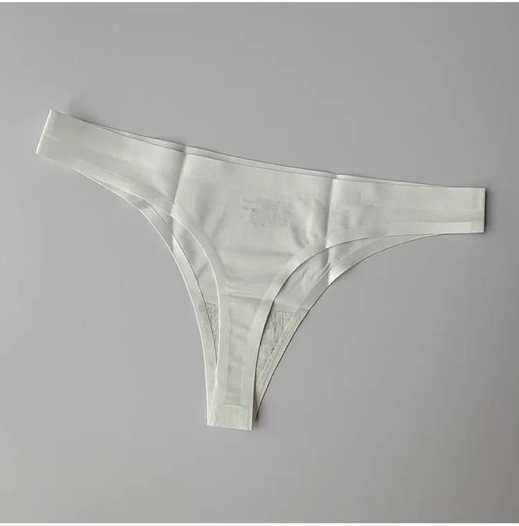Damen Yoga-Slips Dessous Sexy G-String Tangas Damen Sexy Unterwäsche Nahtlose Niedriggeschnittene Schnelltrocknende Slips Tangas – Detail 6
