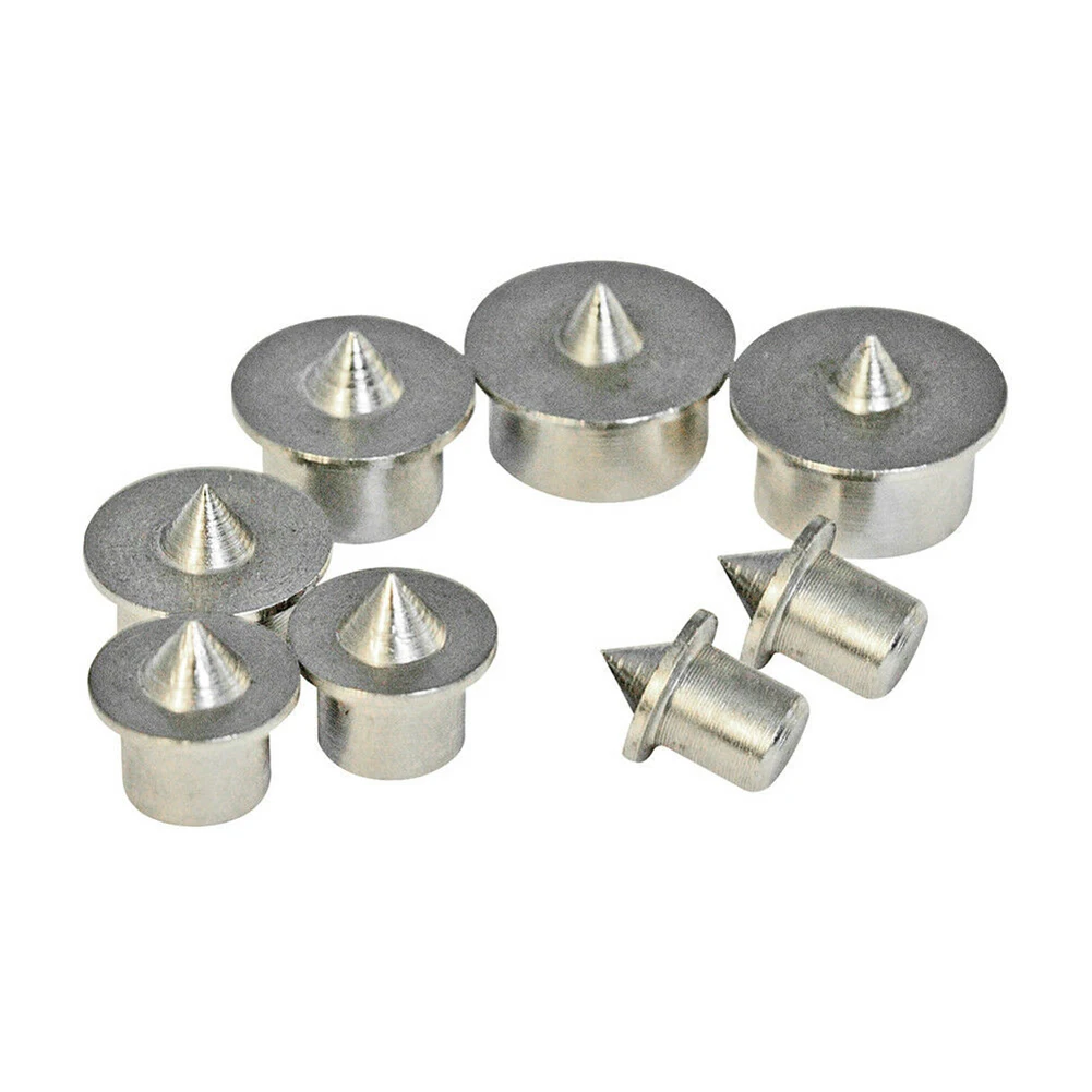 Precision Machined Dowel and Tenon Center Points Pin Wood 6mm8mm10mm12mm Set 8pcs Professional Joint Alignment Made Easy