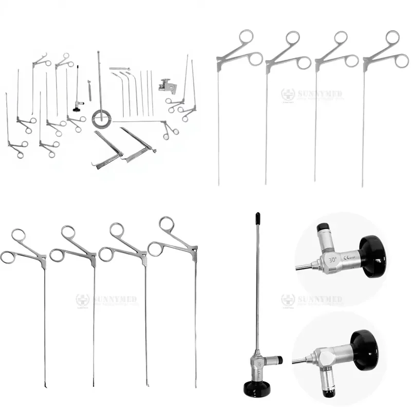 DY SY-P131-1 Tele-laryngoscopy Set Self-retaining Laryngoscope 70° 8*178mm Whole Set High Performance Rigid